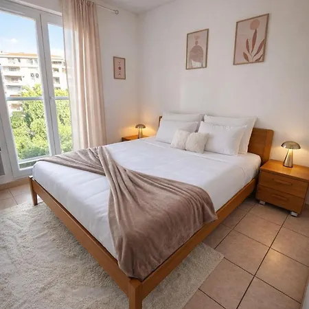 L'écrin De Juan, T2 De Standing, 2p, Plages Et Parcs Appartement *