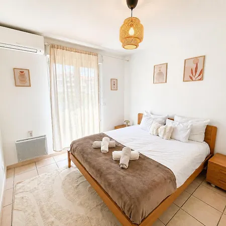Appartement L'écrin De Juan, T2 De Standing, 2p, Plages Et Parcs